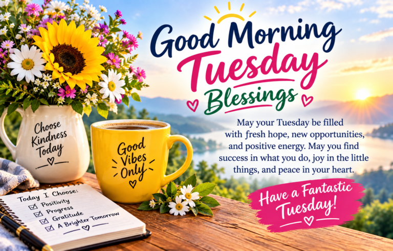 Good Morning Tuesday Blessings