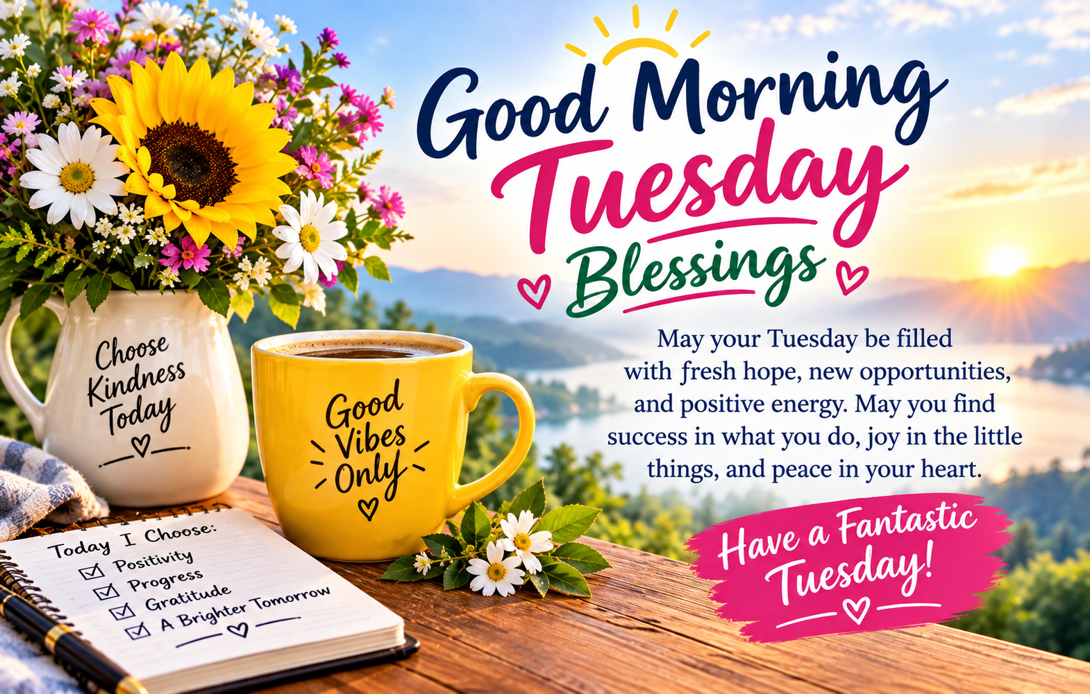 Good Morning Tuesday Blessings