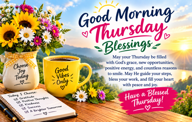 Good Morning Thursday Blessings