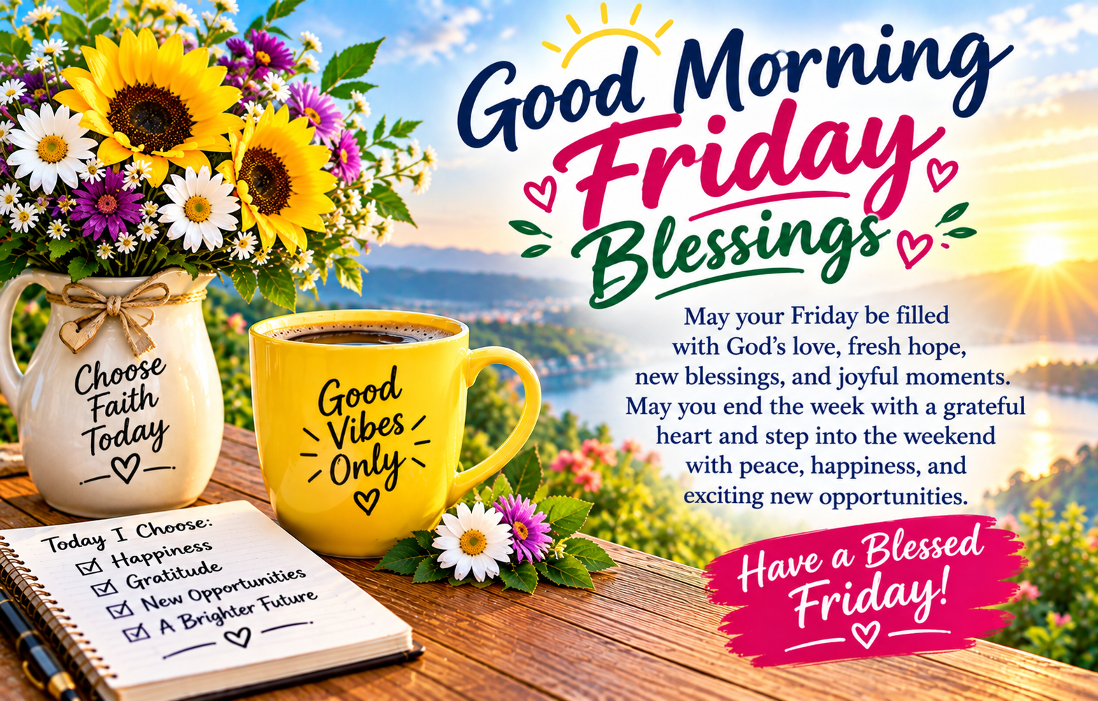 Good Morning Friday Blessings