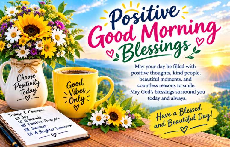 Positive Good Morning Blessings
